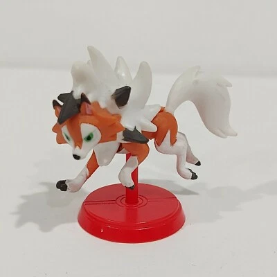 Pokemon 1.5" Dusk Lycanroc Choco Egg Mini Figura Gashapon Furuta 21B Foto 1 de 3