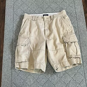 Polo Ralph Lauren Cargo Shorts Herren Größe 32 hellbraun klassisch Militär Outdoor - Bild 1 von 9