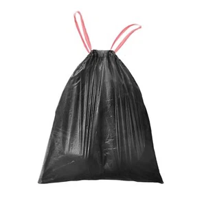 60Pack 4 Gallon Trash Bags Drawstring Garbage Bags for Kitchen Bedroom Bathroom - Picture 1 of 6