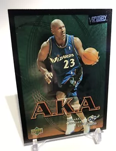 Michael Jordan 2003-04 Upper Deck Victory AKA Air Hologram #211 Wizards - Picture 1 of 5