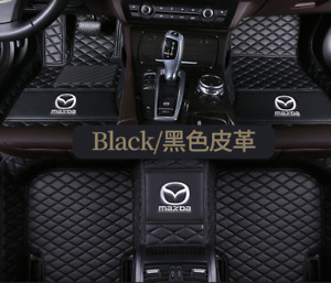 For Mazda 3-6-CX3-CX5-CX7-CX8-CX9-MX5 All Models Custom Car Floor Mats Carpets