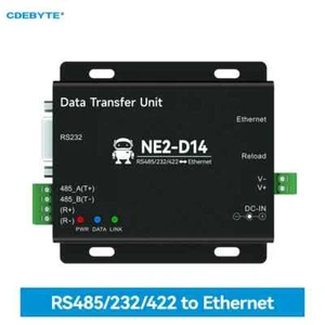 RS485/RS232/RS422 to Ethernet Serial Server Modbus MQTT 2-Way Socket NE2-D14 - Picture 1 of 7
