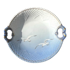Bing & Grondahl B & G Seagull Serving Cake Plate Platter Sandwich Platter Tray - Picture 1 of 4