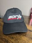 Borla Exhaust Baseball Hat Adjustable Back - Black Embroidered Cap