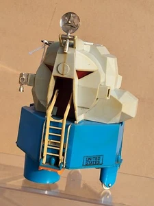 Blechspielzeug 60er Jahre MADE IN JAPAN Bat.op. LEM LUNAR MODULE APOLLO 11 gut unvollständig. - Bild 1 von 17