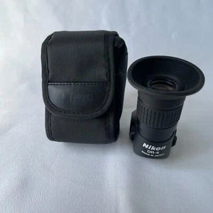 Nikon DR-6 Right Camera Angle Finder Viewfinder 1x 2x W/Soft Case - Picture 1 of 5