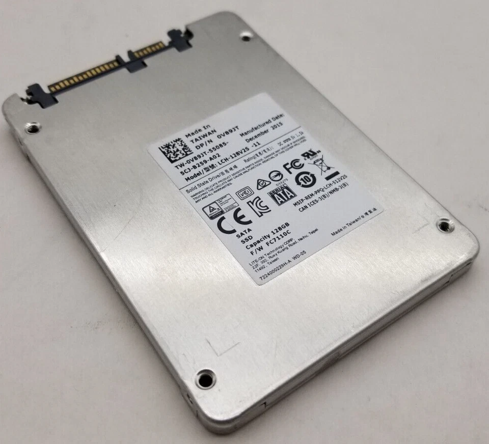 Lite-On 128GB 2.5" SATA III 6.0Gb/s Solid State Drive SSD LCH-128V2S - Image 1 of 4