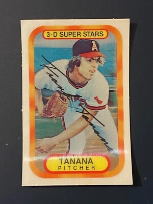 ⚾ 1977 Kellogg's 3-D Baseball Base Card #45 Frank TANANA ⚾ - Image 1 of 2