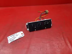 90-93 FORD MUSTANG HVAC AC HEAT FAN BLOWER VERT CLIMATE CONTROL PANEL OEM USED - Picture 1 of 12