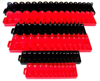 168 piezas SOPORTES DE RIEL DE BANDEJA DE ENCHUFE INDUSTRIAL GOLIAT ROJO/NEGRO PROFUNDO POCO PROFUNDO Foto 1 de 4