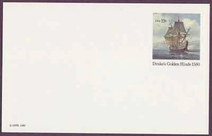 USA Post Card: Scott #UX86 Drake's Golden Hinde (UNUSED) - Picture 1 of 1