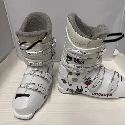Rossignol Fun Girl Junior Ski Boots - Size 7.5 / Mondo 25.5  Used - Image 1 of 4