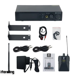 ER102 510M-580MHz Sistema IEM wireless BT5.0UHF sistema di monitoraggio auricolare + ricevitore - Foto 1 di 34