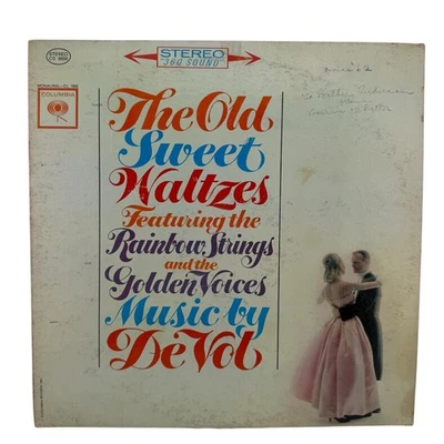 De Vol - The Old Sweet Waltzes LP Record 1962 Columbia Stereo 33 RPM - Image 1 of 4