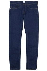 Mustang Oregon Slim Stretchjeans Relaxed Leg Low Rise Herren Rinsed Denim Blau - Picture 1 of 4