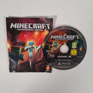 Minecraft Playstation PS3 Video Game PAL DISC & MANUAL ONLY - Picture 1 of 4