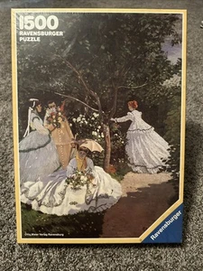 Ravensburger Puzzle Monet: Nel Giardino 1500 PC Vintage 1985 - 16 276 5 RARO SIGILLATO - Foto 1 di 4