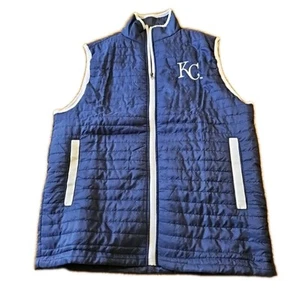 KC Royals Puffy Vest Size: Size M Kansas City, Miller Lite - Picture 1 of 5