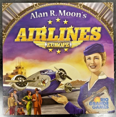 Rio Grande Games - Airlines Europe + 3 RARE Promo Expansions - COMPLETE! - Image 1 of 4