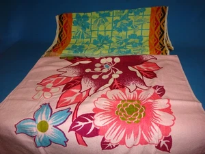 China RDA Ostalgie culto 2 toallas de baño grandes como nuevas 70-150 cm - Imagen 1 de 3