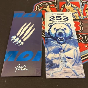 Pete Alonso Mets All Time HR Leader #253 Commemorative Ticket! - Bild 1 von 1
