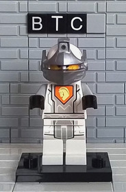 LEGO NEXO KNIGHTS 70366 Lance Richmond - Flat Silver Visor Minifigure! NEX082!