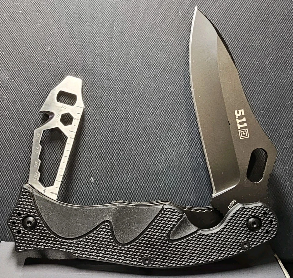 Cuchillo plegable táctico de doble función 5.11 51090 Foto 1 de 4