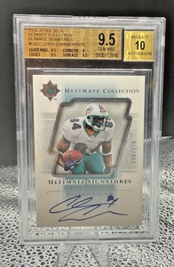 2004 Upper Deck Ultimate Collection Chris Chambers Signatures Auto #/275 BGS 9.5 - Bild 1 von 3