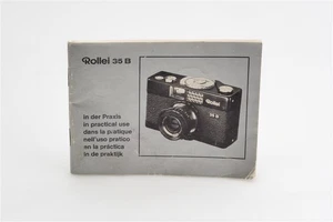 Rollei 35 35B Istruzioni Manuale DE, EN, FR, IT, ES, DU - Picture 1 of 1