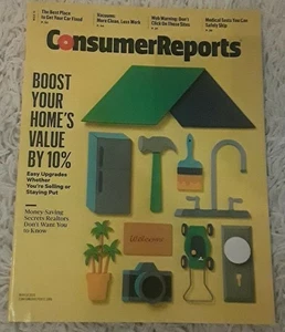 Magazine Consumer Reports Boost Your Homes Value By 10% - Picture 1 of 2