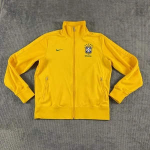 Chaqueta Nike Brasil Hombre Grande Equipo de Fútbol CBF Pista Cremallera Completa Calentamiento - Imagen 1 de 15