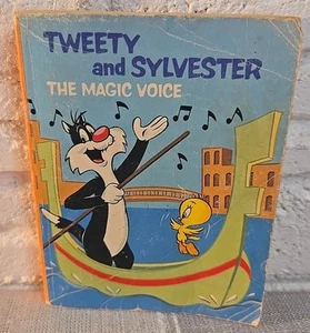 VTG Sylvester And Tweety The Magic Voice 1976 Pocket Comic The Little Big Book - Picture 1 of 7
