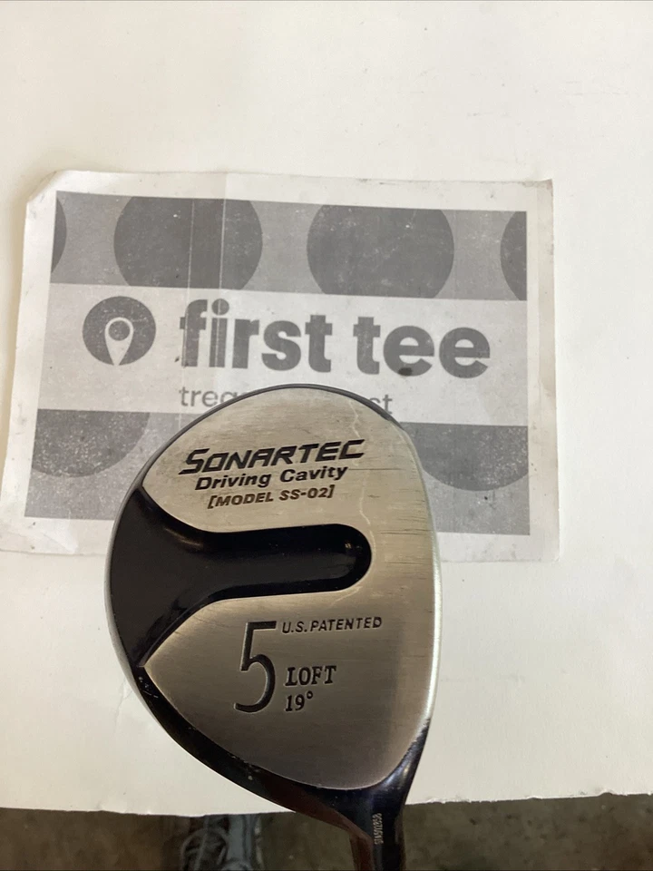 Sonartec SS-02 Fairway 5 Wood 19* Graphite Design Purple Ice Regular Shaft - Image 1 of 4