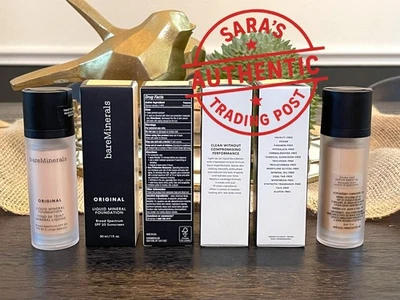 BareMinerals ORIGINAL Liquid MINERAL Foundation SPF 20 Discontinued NIB PICK+🎁 - Image 1 of 2