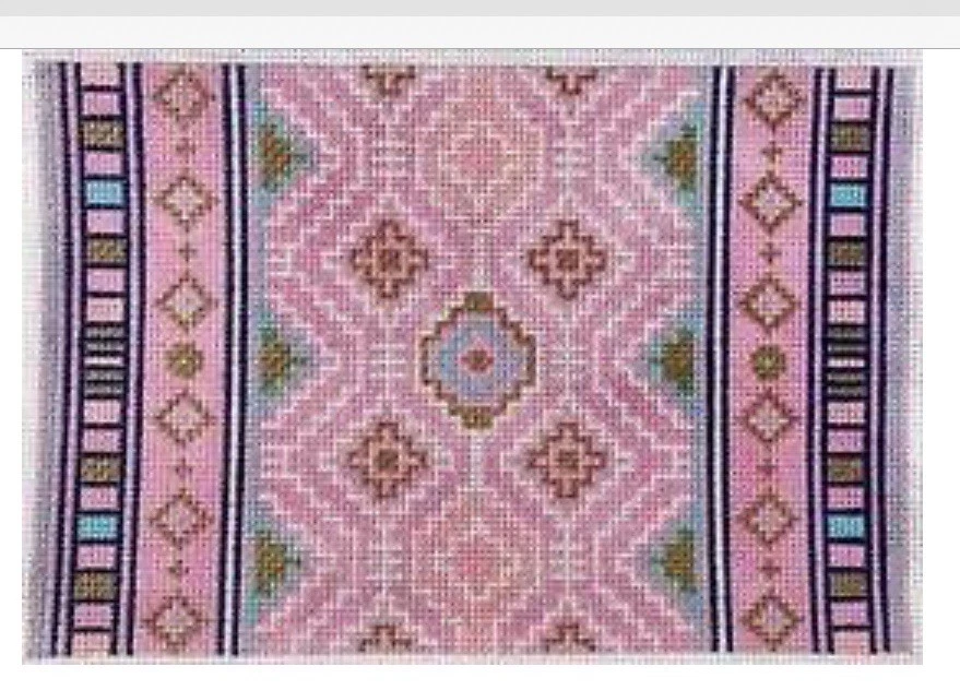 CLEOPATRA NEEDLEPOINT CANVAS HANDPAINTED By Thorn Alexander - Image 1 of 1