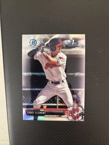 2017 Ernie Clement Bowman Chrome Draft Refractor Toronto Blu-Jays Rookie RC - Bild 1 von 2