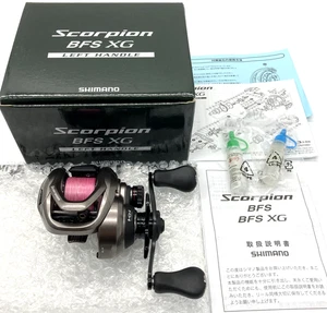 Shimano 17 Scorpion BFS XG Left Handed Bait Casting Reel with Box JPN "Top Mint" - Picture 1 of 24