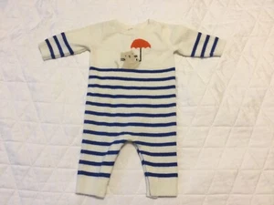 Jacadi of Paris 1-teiliges Outfit 100% Baumwolle Katzen-Design Gr. 3 Monate - Bild 1 von 5