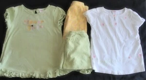 LOTE de Camisas Pantalones Cortos Gymboree 5T Niñas Campos de Girasol PLAY CAMP Flor Acurrucarse - Imagen 1 de 4