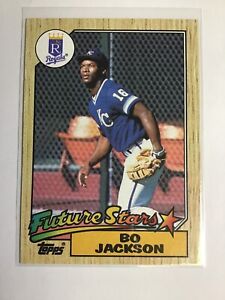 1987 Topps Baseball  #170 BO JACKSON RC Rookie Future Stars  - NM-MINT  2074