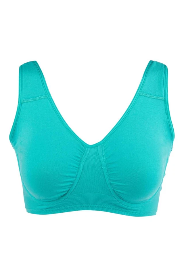 Sujetador con aros Rhonda Shear Ahh verde claro Foto 1 de 1