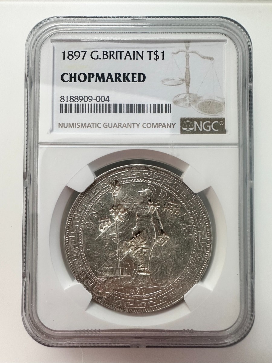 1897年 イギリス 1シリング 銀貨 NGC AU DETAILS 1897年 イギリス 1シリング NGC AU DETAILS 小傷 - メルカリ