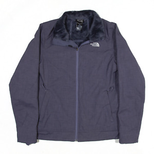 THE NORTH FACE Womens Fur Lined Jacket Purple M