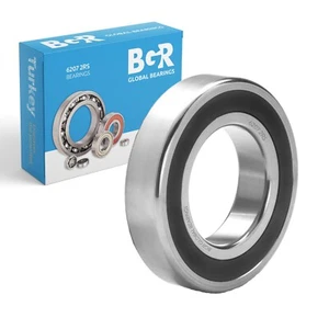 BGR 80 pcs 6207 2RS High Quality Double Rubber Sealed Ball Bearing, 35x72x17 mm - Picture 1 of 3