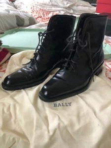 Womens Bally Black Fenery Ankle Boots Brand New in Box US Size 6 - Picture 1 of 5