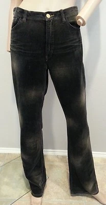 Pantalones Ralph Lauren Etiqueta Negra Terciopelo Envejecido Manchado 100% Algodón 8 Foto 1 de 4