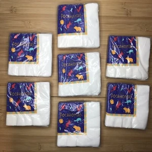 Disney 1995 Vintage Pocahontas Geburtstag Party Zubehör Menge 7er Set Servietten - Bild 1 von 5