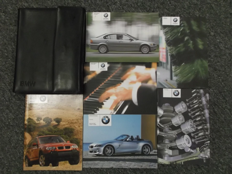 BMW 325i 325xi 330i 330xi 2005 sedán dueño operador manual de mantenimiento xz Foto 1 de 1