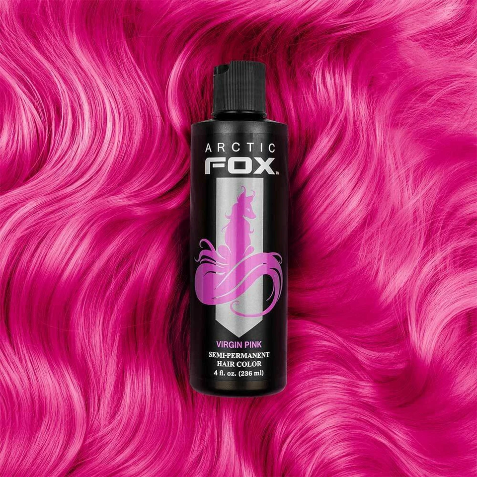 ARCTIC FOX - SEMI-PERMANENT -HAIR COLOR - 100% VEGAN, CRUELTY-FREE  #VIRGIN PINK - Image 1 of 1