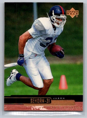 # 115 Jason Sehorn New York Giants 1999 Upper Deck Encore - Image 1 of 2
